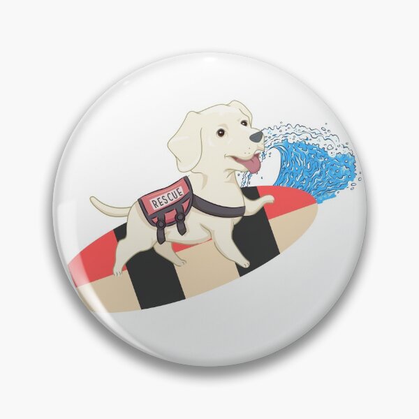 Item preview, Dog On Surfboard designed and sold by CreativeMansion.