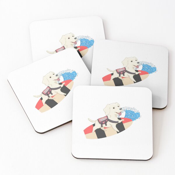 Item preview, Dog On Surfboard designed and sold by CreativeMansion.