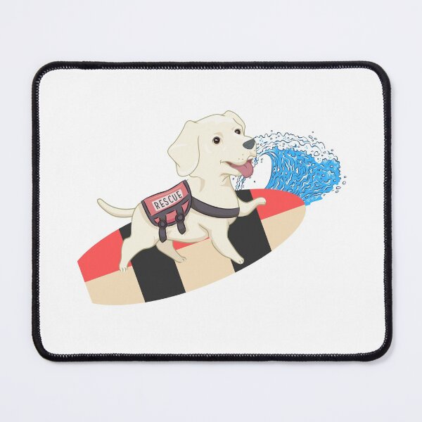 Item preview, Dog On Surfboard designed and sold by CreativeMansion.