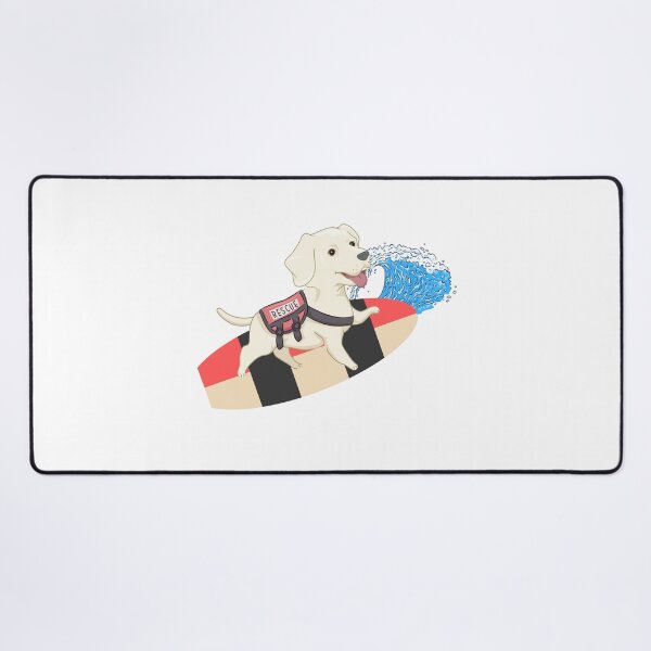 Item preview, Dog On Surfboard designed and sold by CreativeMansion.