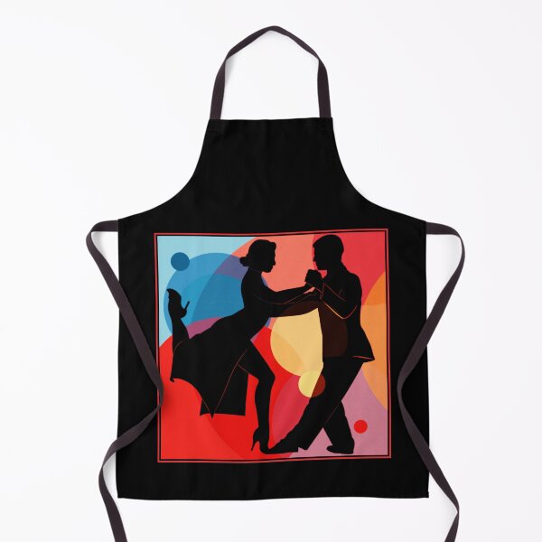 Item preview, Argentine Tango Dance Couple Silhouette doing a Boleo designed and sold by infinitetango.