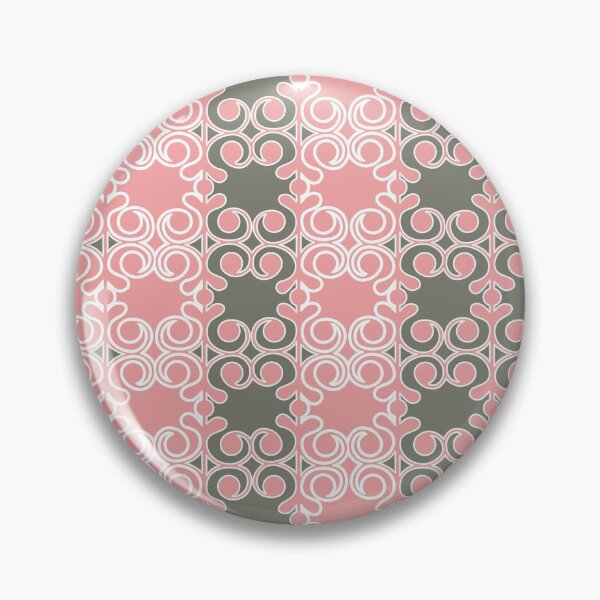 Artikelvorschau, Ornamental, vines, lines, pattern,  pastel pink, pastel green, white entworfen und verkauft von Svitac.