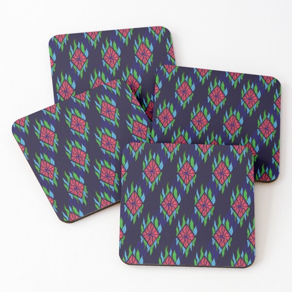 Item preview, Thai fabric pattern, blue designed and sold by BADAHIGH.