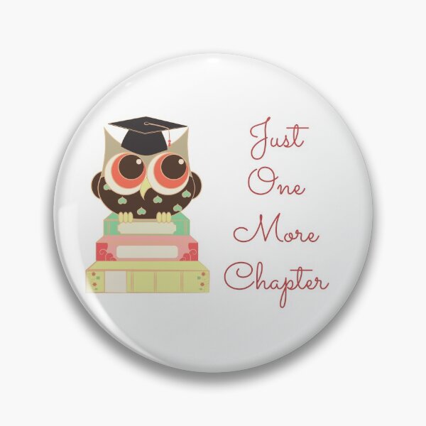 Item preview, Just One More Chapter Owl designed and sold by The Long's Way Home.
