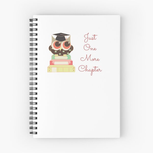 Item preview, Just One More Chapter Owl designed and sold by The Long's Way Home.