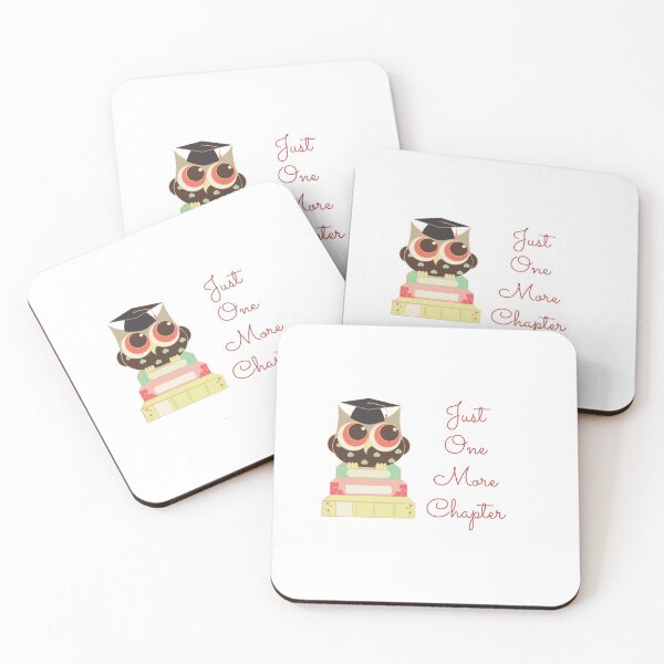 Item preview, Just One More Chapter Owl designed and sold by The Long's Way Home.