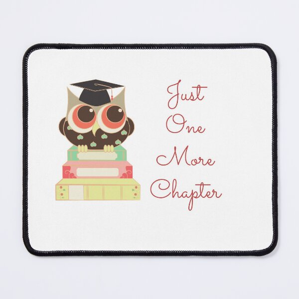 Item preview, Just One More Chapter Owl designed and sold by The Long's Way Home.