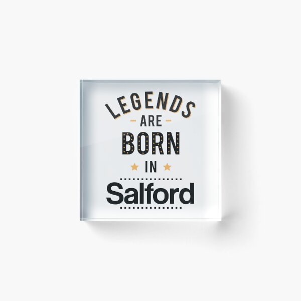 Item preview, Legends Are Born In Salford designed and sold by GoodVibesWX9.