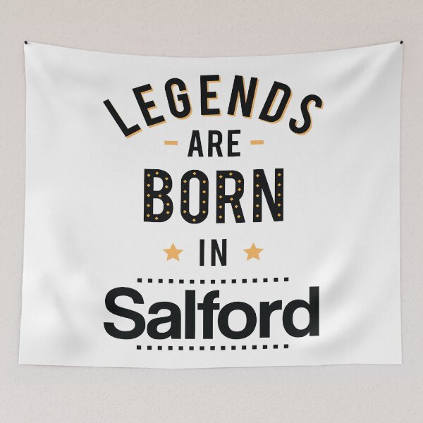 Item preview, Legends Are Born In Salford designed and sold by GoodVibesWX9.