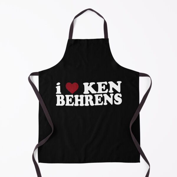 Item preview, I Love Ken Behrens Fitted T-Shirt designed and sold by RandolphDejesus.