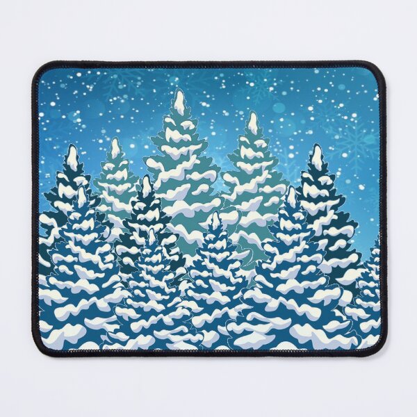Item preview, Snow Fall Trees designed and sold by GL Digital Artwork .
