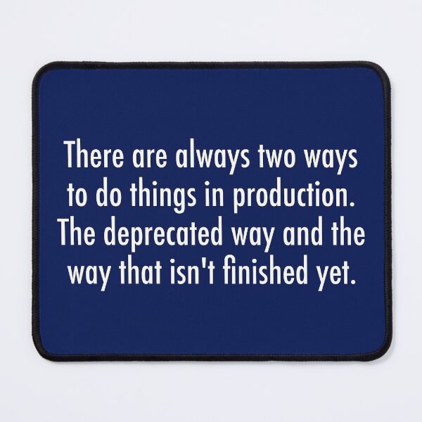 Item preview, There are always two ways to do things in production designed and sold by unixorn.