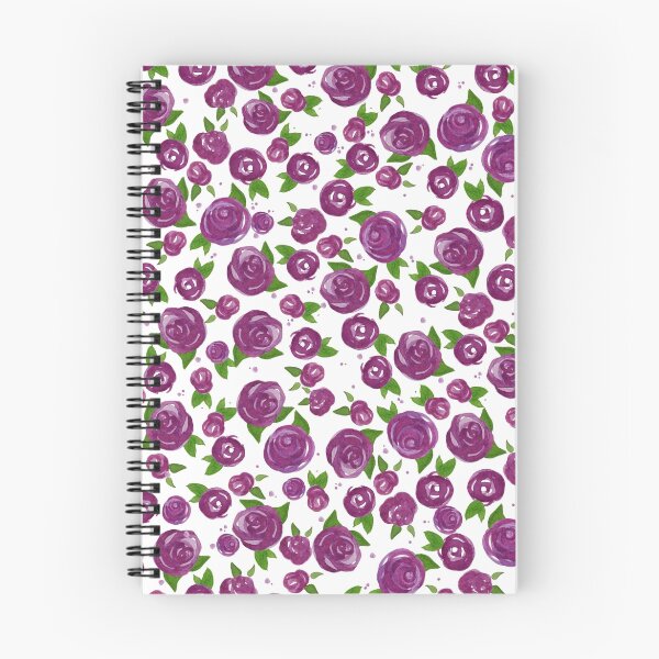 Item preview, Purple Watercolor Roses - Lovely Roses designed and sold by Stephanie Denne.