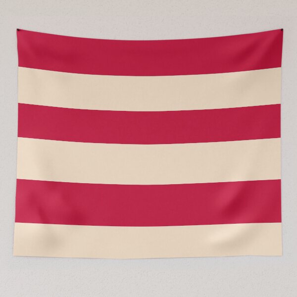 Item preview, Hannibal the Cannibal Decor - Office Curtains Colors Red Cream designed and sold by orionlodubyal.