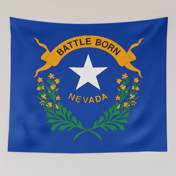 Item preview, Nevada State Flag designed and sold by Derek Rebuck.