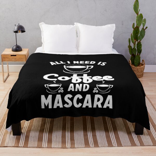 Item preview, All I need is coffee and mascara designed and sold by Zexten.