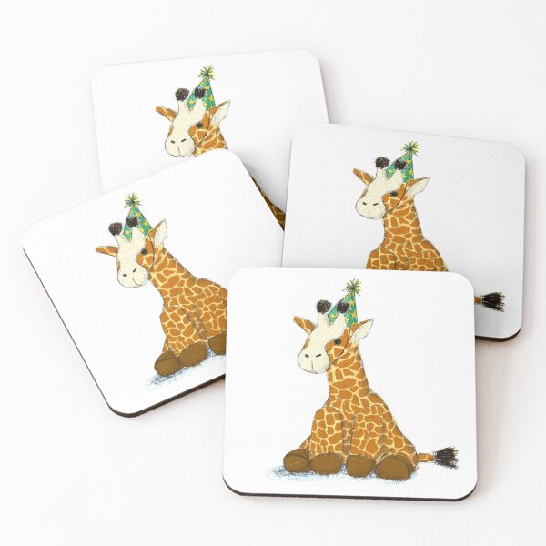 Item preview, Party Animal- Giraffe designed and sold by Ruthie Harrison.