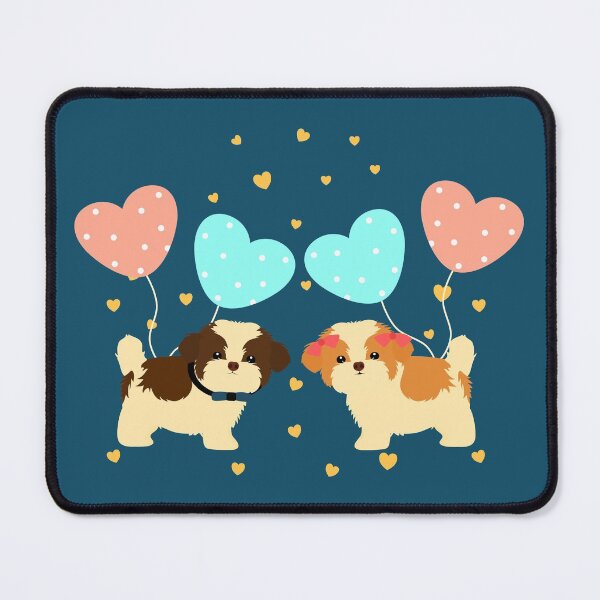 Item preview, Love Shih Tzu Puppies designed and sold by Lulupainting.