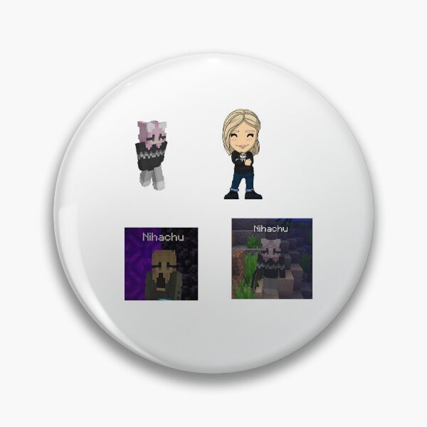Item preview, Nihachu Minecraft Skin designed and sold by redbubblejsjzj.