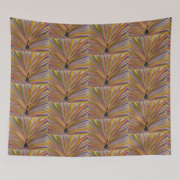 Item preview, Pastel Peacock designed and sold by AbicArtsStudio.