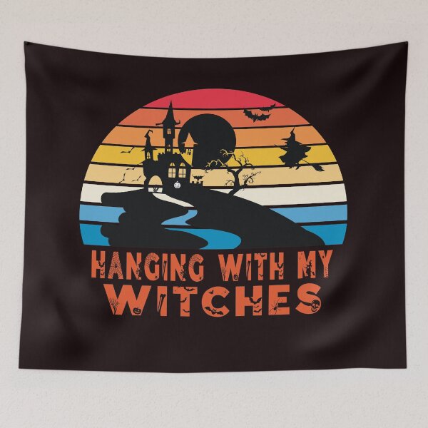 Item preview, Hanging With My Witches  designed and sold by hichametta.