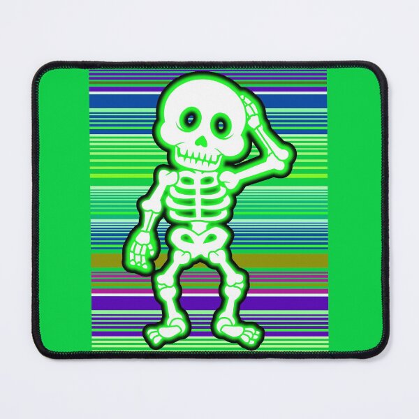 Item preview, Halloween green skeleton designed and sold by Astralia.
