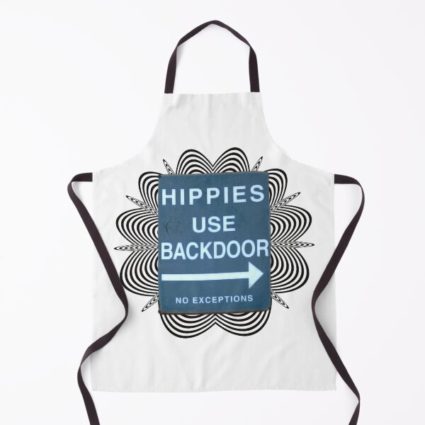 Item preview, Hippies Use Backdoor - Tripping Into The Past designed and sold by SewnMemories.