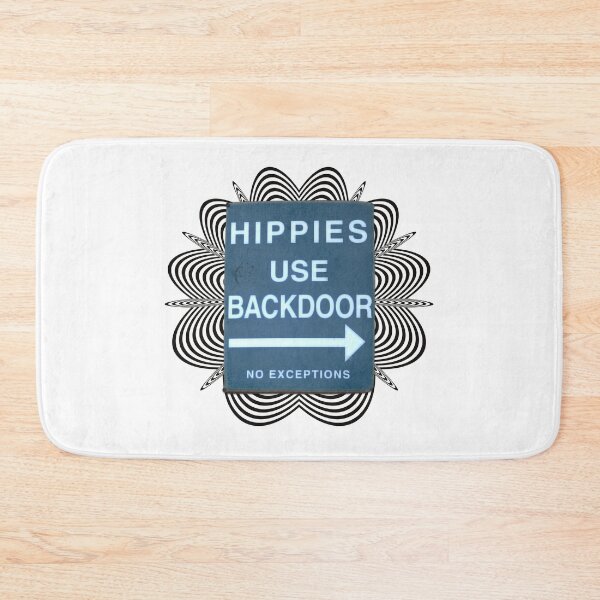 Item preview, Hippies Use Backdoor - Tripping Into The Past designed and sold by SewnMemories.