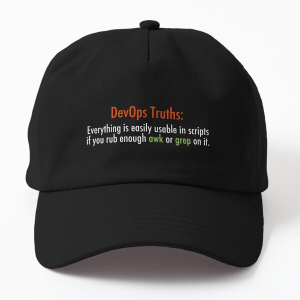Everything is easily usable in scripts Dad Hat