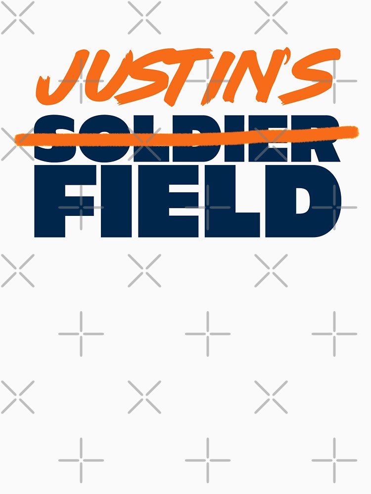 Soldier Fields, Justin Fields, Chicago Bears T-shirt for Sale by  be-claireful, Redbubble