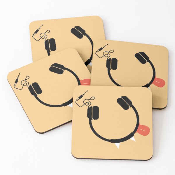Item preview, Cute Smily Headphones Emojy  designed and sold by Funwithmusic.