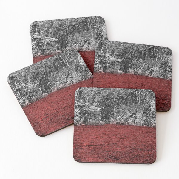 Item preview, The red surface. Red surface surrounded by rock walls. designed and sold by vbacarin.