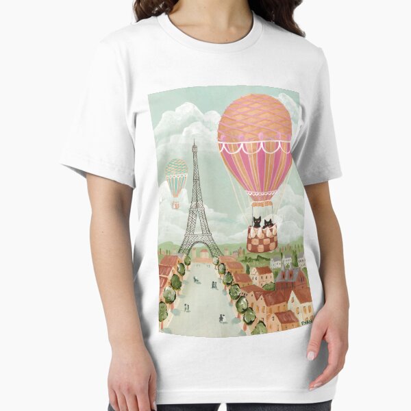 Item preview, Hot Air Balloon Ride Cats designed and sold by KilkennyCat Art.