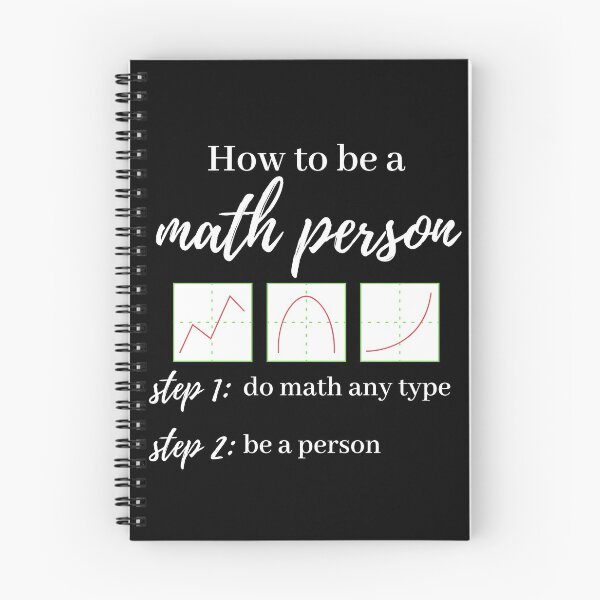 Item preview, How To Be A Math Person designed and sold by 24FAHSION.