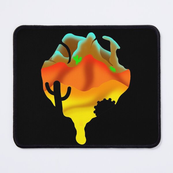Item preview, Badlands National Park minimal art design designed and sold by TropicalHut.