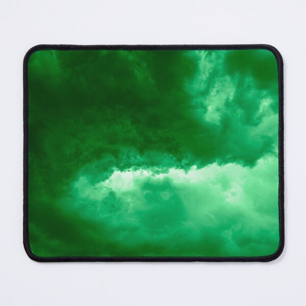 Item preview, Green Swirling angry menacing dark grey stormy clouds designed and sold by James-Cole.