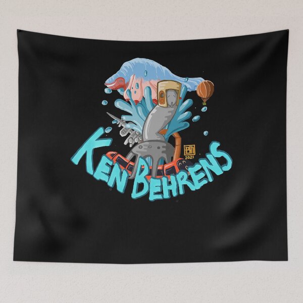 Item preview, Ken Sticker designed and sold by RandolphDejesus.