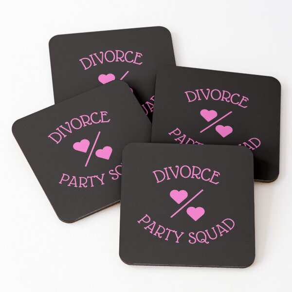 Item preview, Divorce Party Squad, Divided Hearts Design designed and sold by Auntieck.