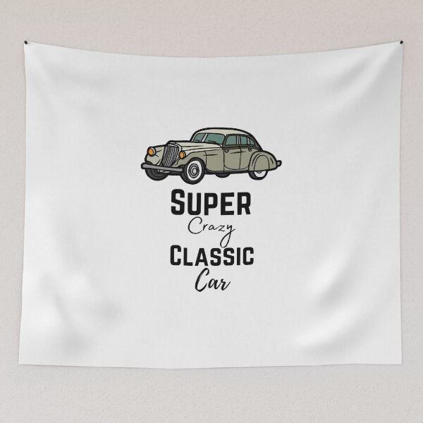 Item preview, Super Crazy Classic Car designed and sold by CreativeMansion.