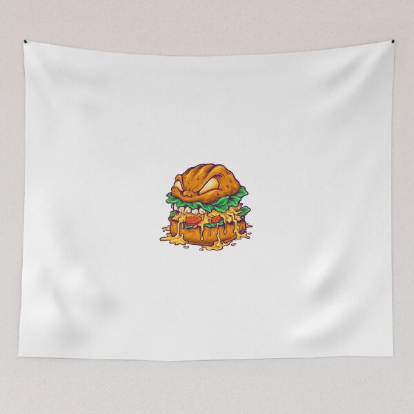 Item preview, Monster Burger Halloween Design designed and sold by boopsblunt.