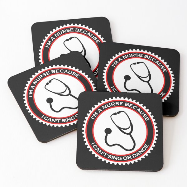 Item preview, I'm a Nurse Because I Can't Sing or Dance designed and sold by machasting.