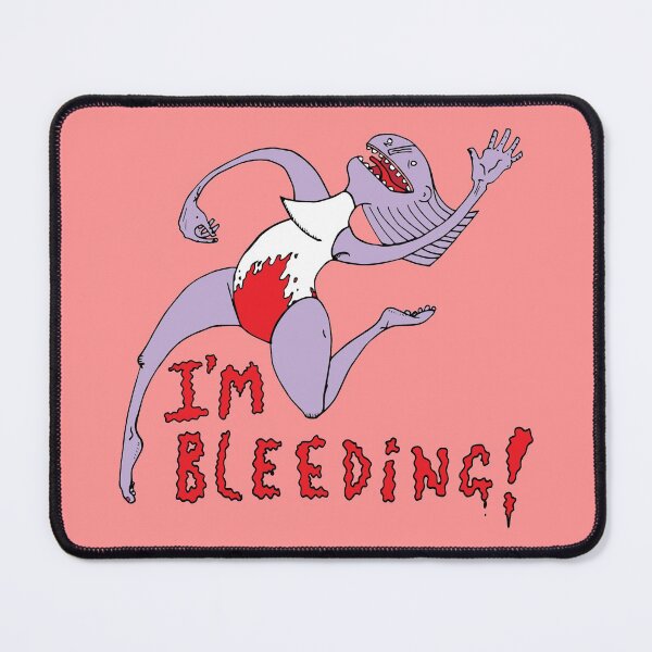 Item preview, I Am Bleeding! Period Menstruation Celebration Cartoon designed and sold by Theokotos.