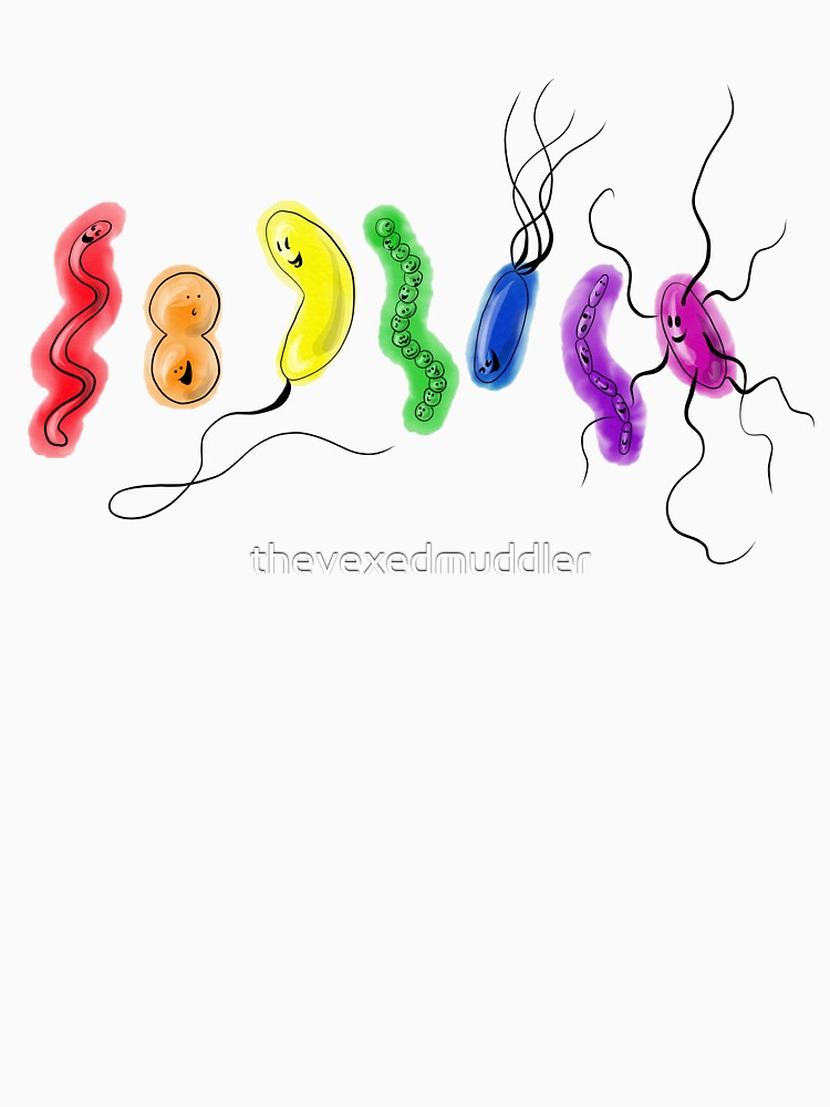 Pride Rainbow Bacteria by thevexedmuddler