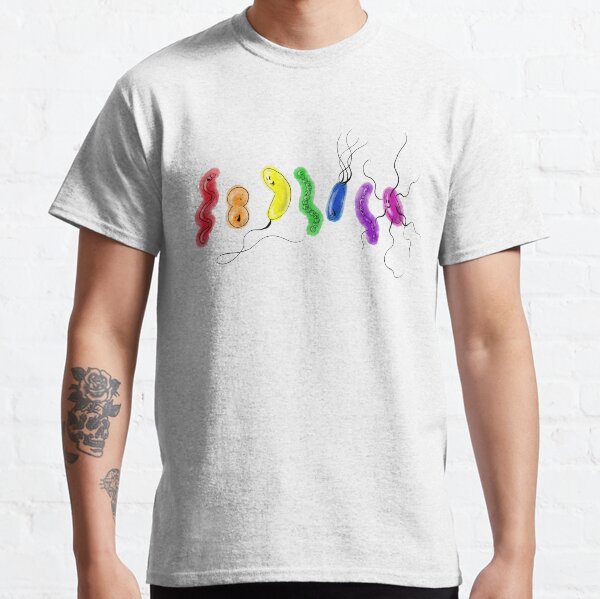 Pride Rainbow Bacteria Classic T-Shirt