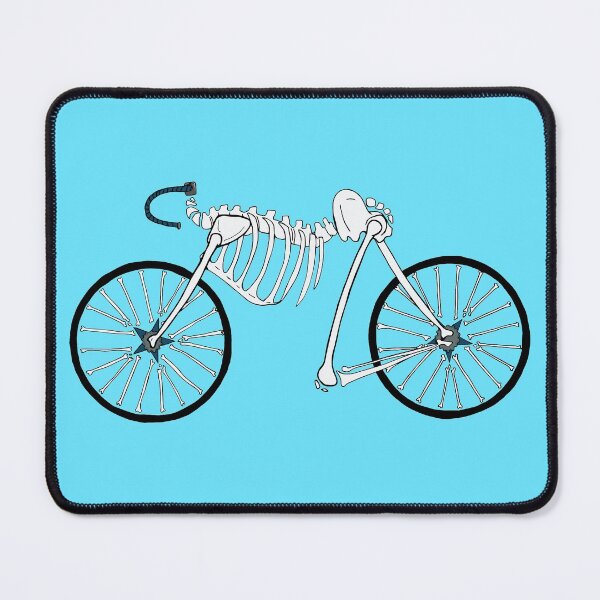 Item preview, Blue Skeleton Bike Illustration designed and sold by Theokotos.