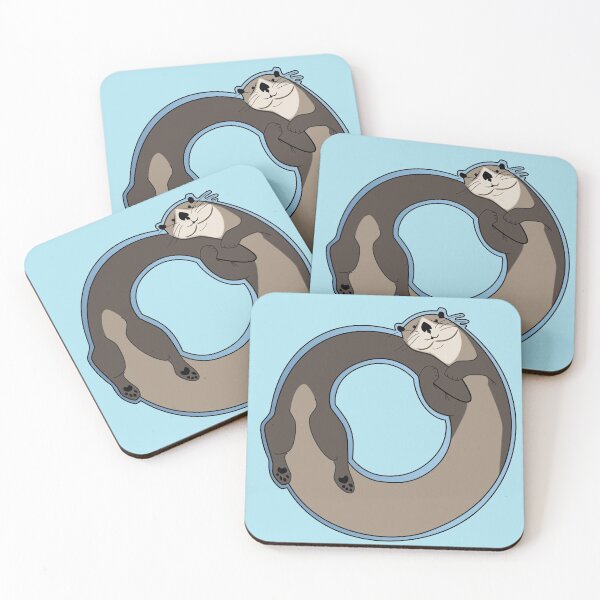 Item preview, Otter-boros Cute Otter Infinite Circle Life Symbol designed and sold by Theokotos.