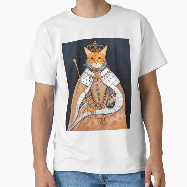 Item preview, The Coronation - Elizabethan Cat designed and sold by KilkennyCat Art.