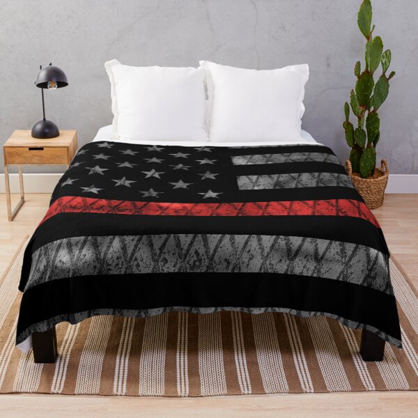 Item preview, Firefighter Thin Red Line Flag designed and sold by Jared Davies.