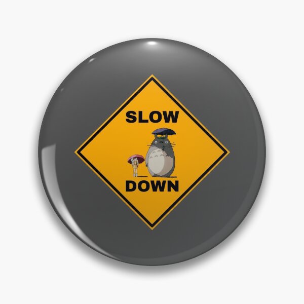 Item preview, Tótórô with slow down sign road designed and sold by yudha2733.