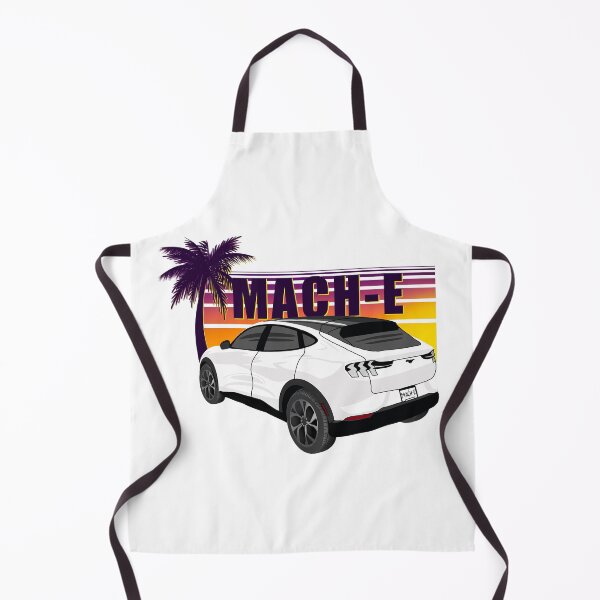 Item preview, Sunset Mach-E in Star White designed and sold by zealology.